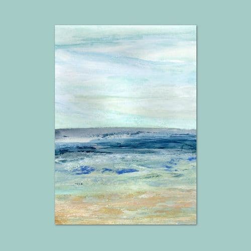 A Day at the Beach - Seascape Print