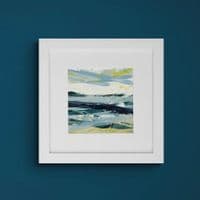 A Sky Filled with Light and Hope |Original Painting | Seascape | Louise Levine