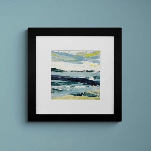 A Sky Filled with Light and Hope |Original Painting | Seascape | Louise Levine