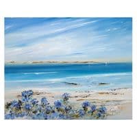 Agapanthus on Tresco | Print| Gail Morris