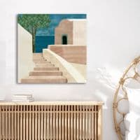 Algarve Steps |Large Canvas Print | Flora Kouta