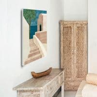 Algarve Steps |Large Canvas Print | Flora Kouta