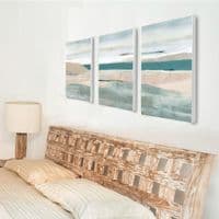 Allonby Triptych | Canvas set of 3 | Canvas Prints | Flora Kouta