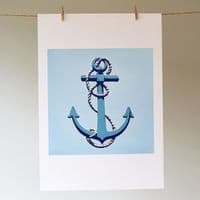 Anchor Screen Print | Sophie Mutter