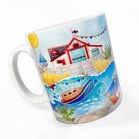 Anstruther RNLI Lifeboat Mug | Coastal Mug | Louise Stocker