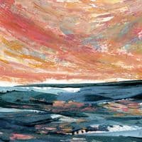 As Joy Bursts Across the Sky Print | Seascape | Fine Art Print | Louise Levine