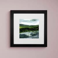 As the Waves Crash on the Rocks Print | Seascape | Fine Art Print | Louise Levine
