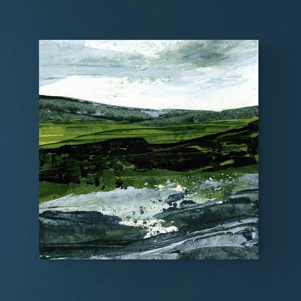 As the Waves Crash on the Rocks Print | Seascape | Fine Art Print | Louise Levine