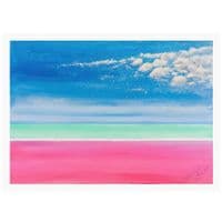 At The Beach | Art Print | David Raine