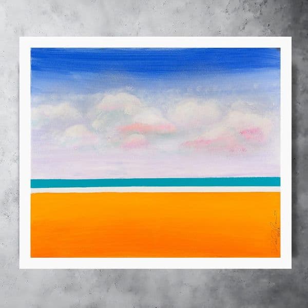 At The Seaside No1 | Art Print | David Raine