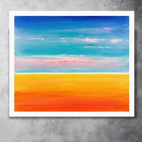 At The Seaside No2 – Art Print