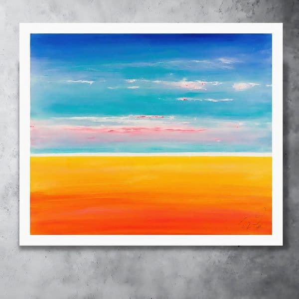 At The Seaside No2 | Art Print | David Raine