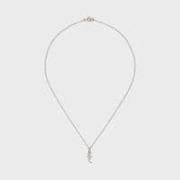 Baby Seahorse Necklace Medium | Silver Shells | Sarah Adams