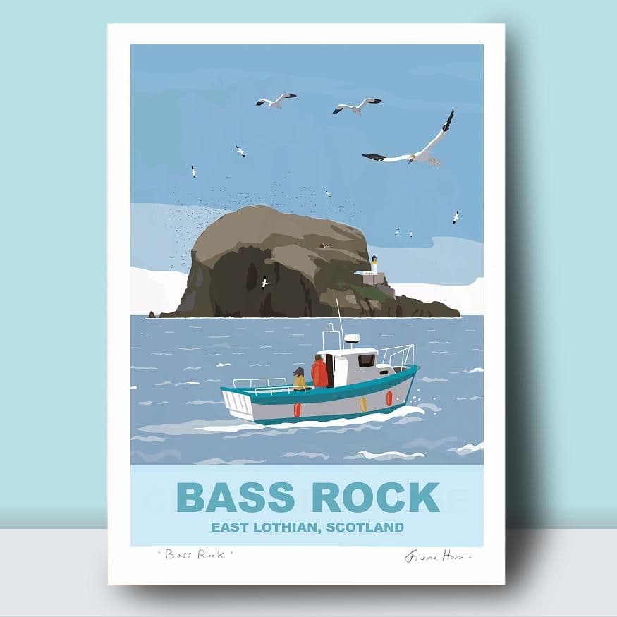 Bass Rock, Scotland - Art Print