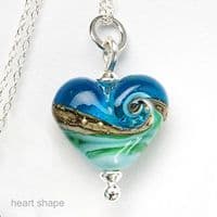 Beach Babe Necklace | Deep Blue Sea | Julie Fountain