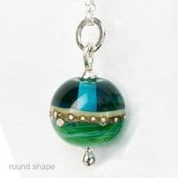 Beach Babe Necklace | Deep Blue Sea | Julie Fountain