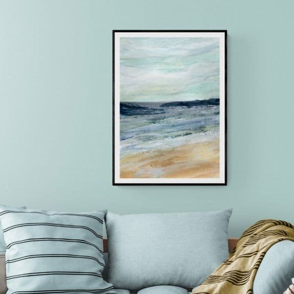 Beach Days | Seascape Print | Art Print | Louise Levine