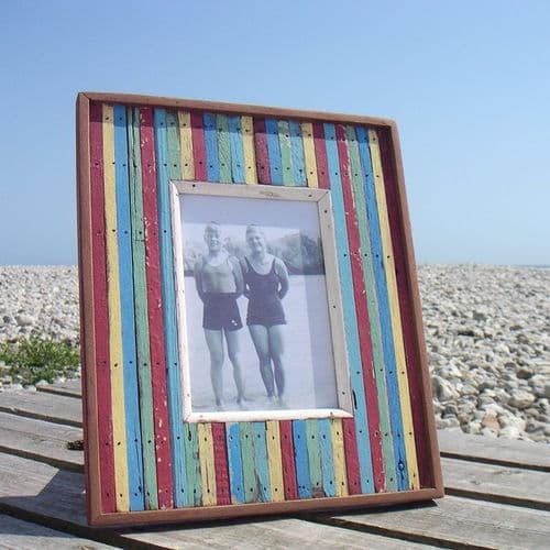 Beach Hut No: 35 - Photo Frame