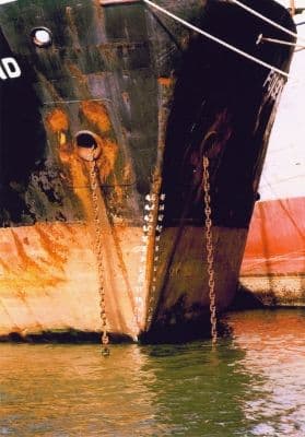 Black Bow - Nautical Card