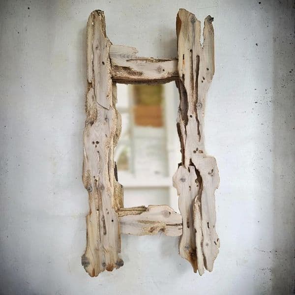 Bleached Driftwood Mirror | Wall Mirror | Julia Horberry