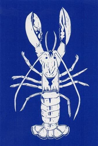 Blue Lobster - Coastal Card
