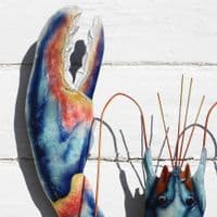 Blue Lobster - Metal Wall Hanging