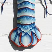 Blue Lobster - Metal Wall Hanging