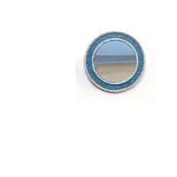 Blue & Pearl Recycled Rope Mirror | Wall Mirror | Rachel White