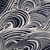 Blue Waves | Linocut Print | Sarah Raybould