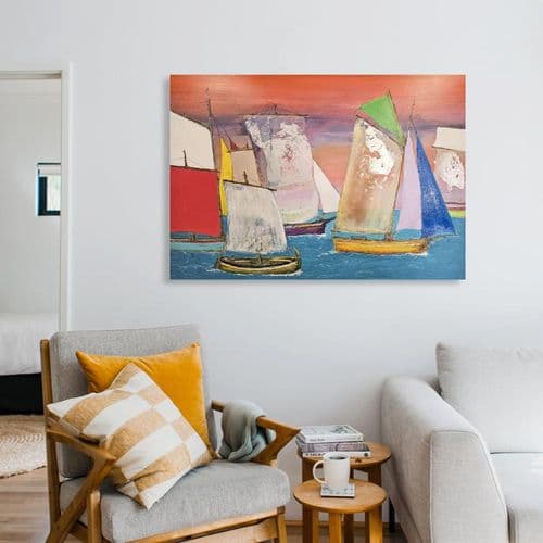 Boats II – Original Painting
