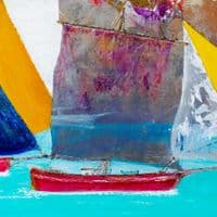 Boats IV | Art Print | David Raine