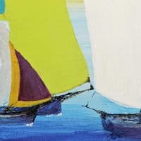 Boats | Original Painting | David Raine