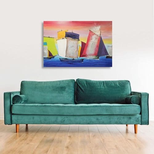 Boats – Original Painting