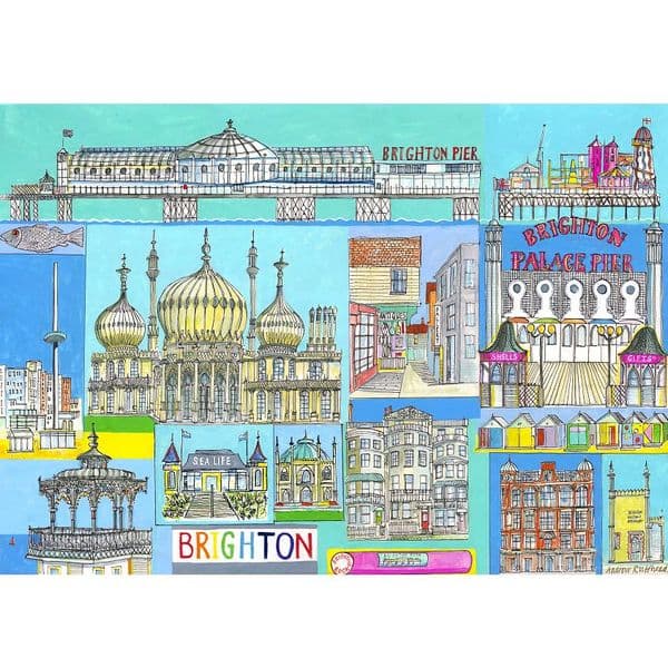 Brighton Print | A3 Print | Andrew Ruffhead