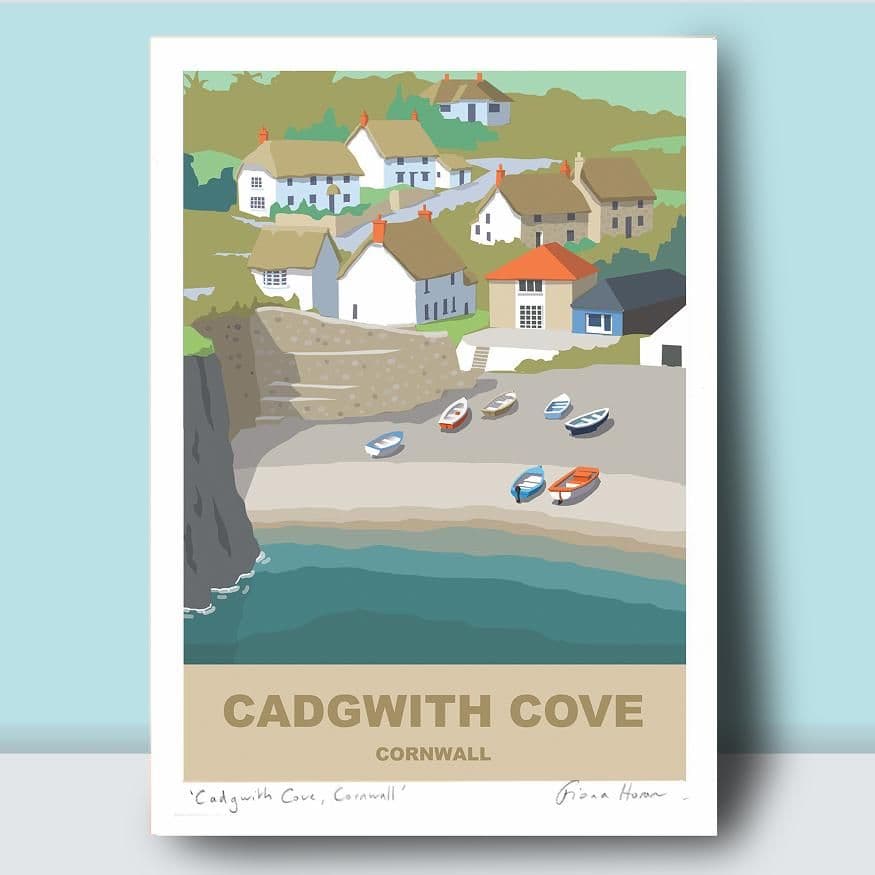 Cadgwith Cove, Cornwall - Art Print