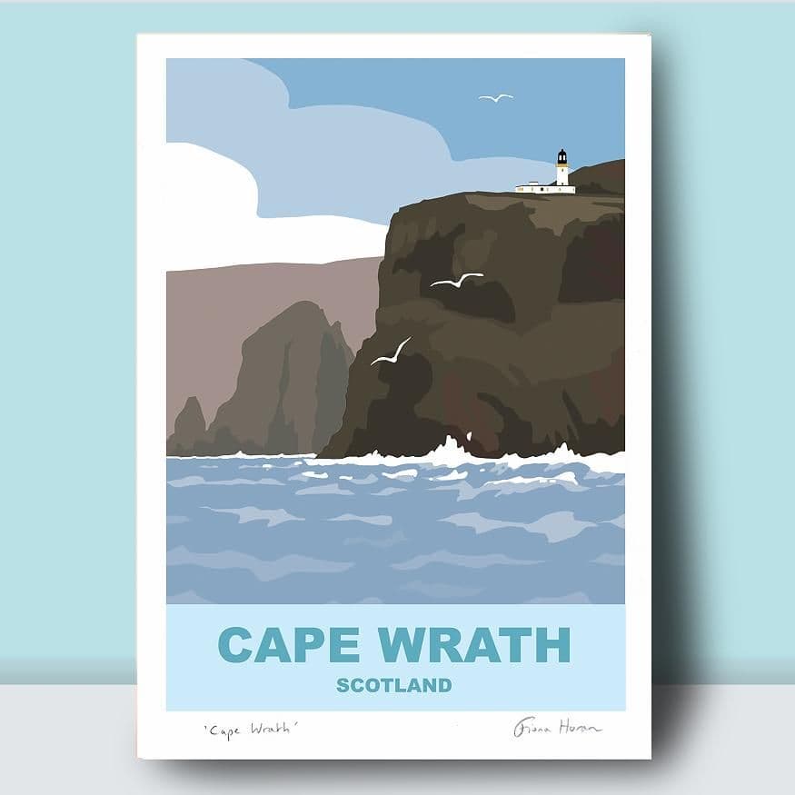 Cape Wrath, Scotland - Art Print