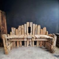 Castaway Driftwood Garden Bench | Julia Horberry