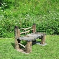 Castaway Driftwood Garden Seat | Julia Horberry
