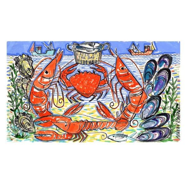 Catch of the Day | Art Print | Andrew Ruffhead