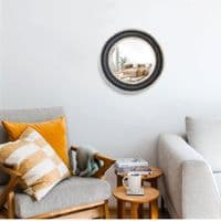 Charcoal Recycled Fishing Rope Mirror | Wall Mirror | Rachel White