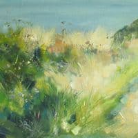 Cliff Path , Isle of Wight  | Art Print | Becky Samuelson