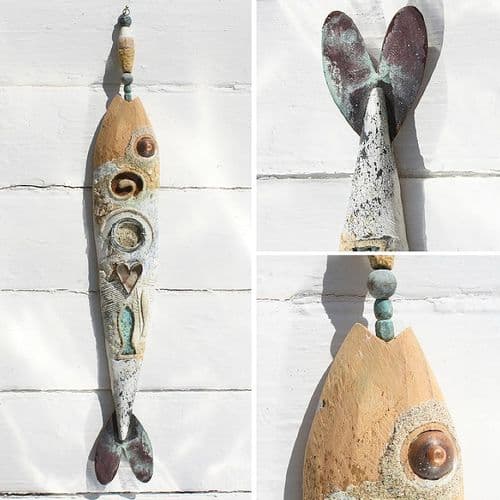Coastal Art Fish - Wall Hanging