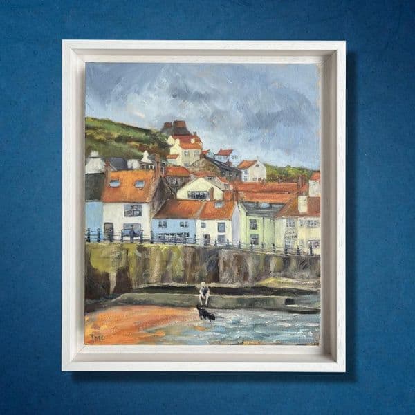 Cod and Lobster | Original Coastal Painting | Tracy McKenna