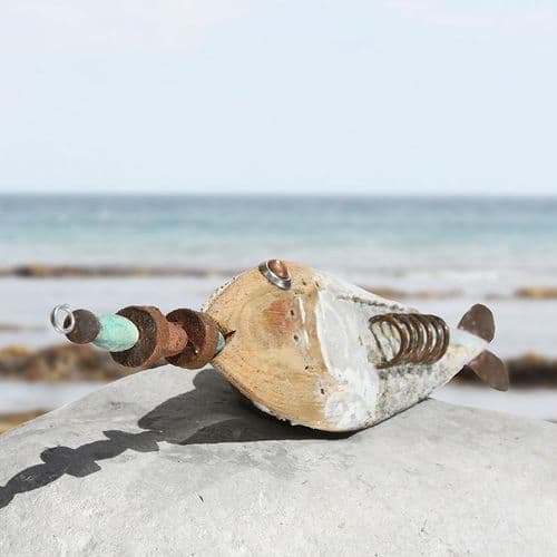 Coil Fish – Driftwood Art Hanging