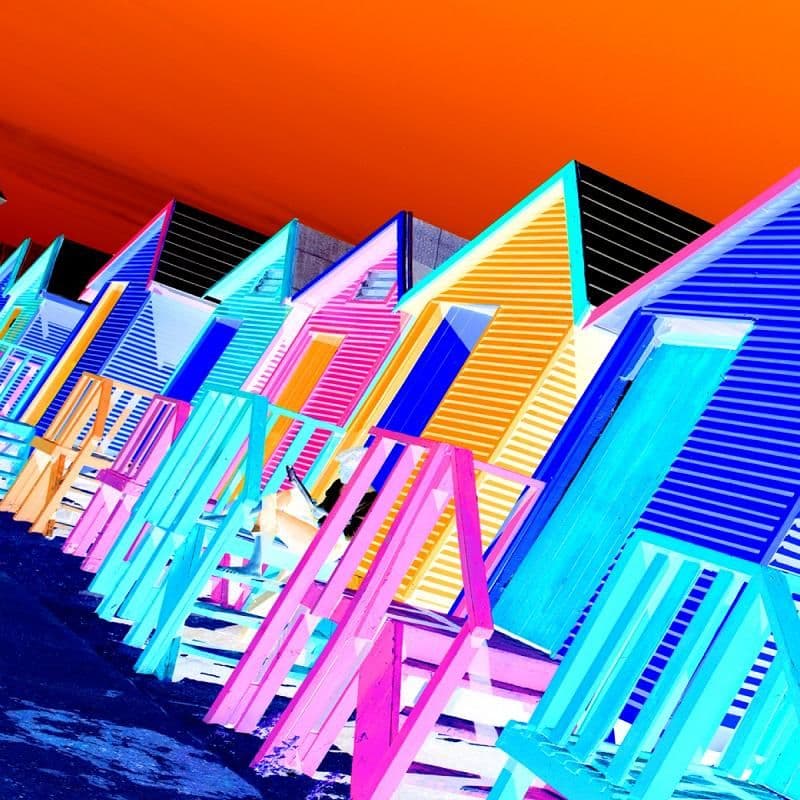 Colours Unreal Photo Art Canvas