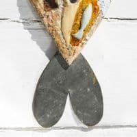 Copper Heart Fish | Wall Art Hanging | Coastal Art | Laurence Henry