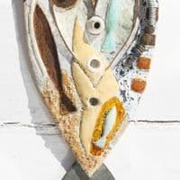 Copper Heart Fish | Wall Art Hanging | Coastal Art | Laurence Henry