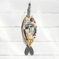 Copper Heart Fish | Wall Art Hanging | Coastal Art | Laurence Henry