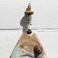 Cornish Fish Harbour | Wall Art Hanging | Coastal Art | Laurence Henry