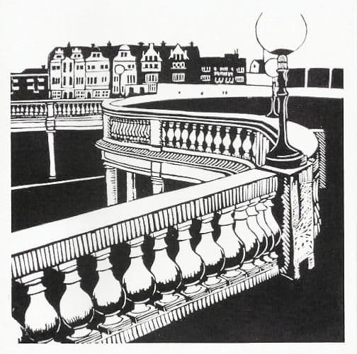 Coronation Gardens Coastal Card | Seaside Cards | Steve Duffy